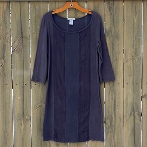 Prairie Underground Mixed Media Minimal Cotton Shift Dress Women’s Large